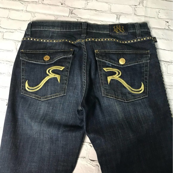 Rock & Republic Kasandra Jeans Boot cut Size 12M    RO10367 - Picture 1 of 15